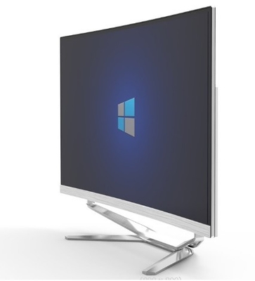 1 PC AIOの賭博PCによって曲げられるスクリーンのRAMの27インチすべて	8GBアンドロイド