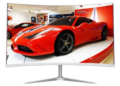 動的対照ワイドスクリーンの曲げられたTV 4Kの多目的LCDスマートなTV