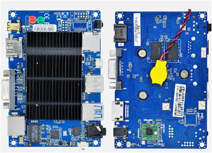 64GB産業用メインボード ミニPC用 インテル Z8350 高画質グラフィックカード 双ディスプレイ
