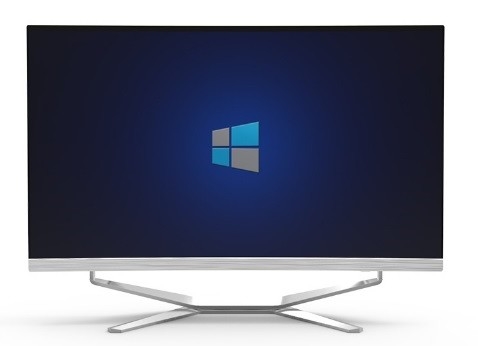 24インチ PC オールインワン ゲーミング コンピュータ シルバー I5 / I7 2mm マイクロリム 512G m.2 sSD HD