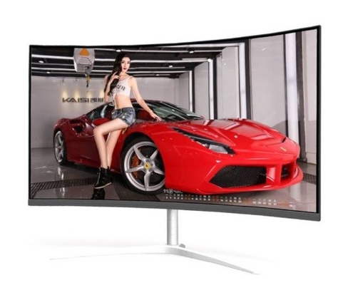 1ワイドスクリーンのPCの3.7KGはすべてLCD 24のインチLCD TV HDの大きいスクリーンを曲げた