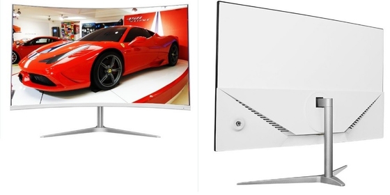 21.5インチ ワイドスクリーンの曲げられたTV LEDのバックライト人間の特徴をもつLCD TV 178度