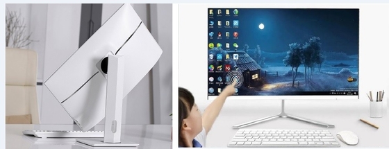 AIO LCDのタッチ画面のPC 24インチの時計回り 90の程度Win10 8GBのRAM