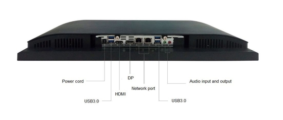 1つのコンピュータ サポート二重ハード ディスク1920x1080 H610M/Bの27インチすべて