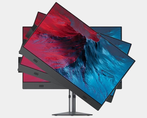 2つのサウンド トラックのステレオ スピーカーで造られる256G+1TB AIOのタッチ画面のPC