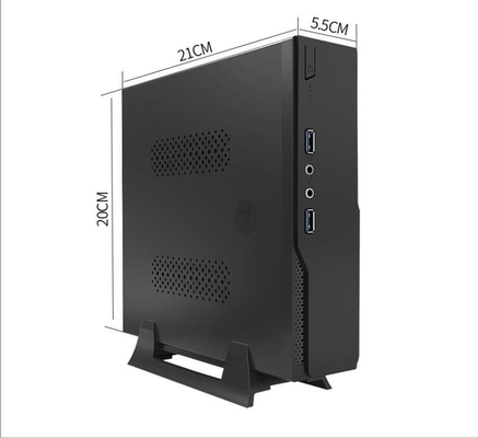 256GB SSD コンパクトミニPC 高容量ブラックマザーボード KuYu I7 2.5-3.0GHz Win7/8/10