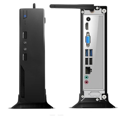 256GB SSD コンパクトミニPC 高容量ブラックマザーボード KuYu I7 2.5-3.0GHz Win7/8/10